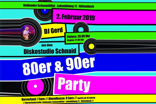 80er & 90er Party